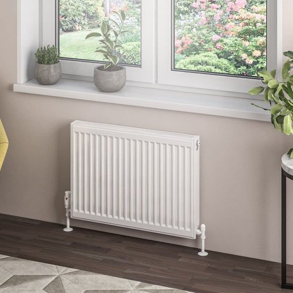 Eastbrook Type 21 500mm High Gloss White Compact Panel Radiator 700mm