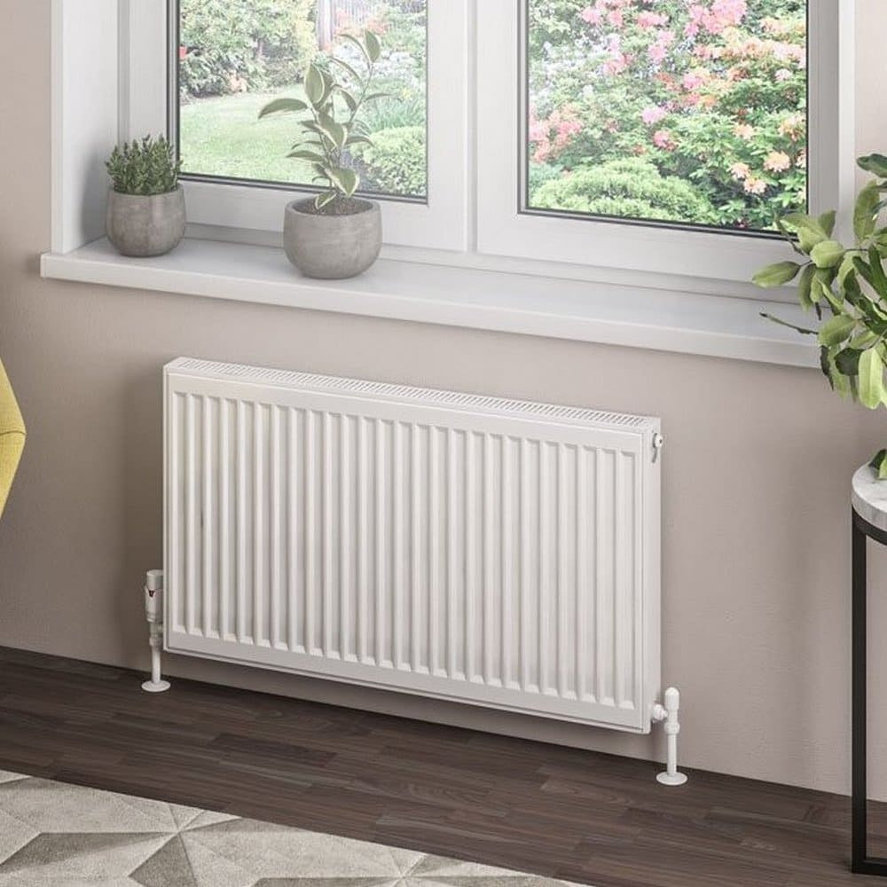 Eastbrook Type 21 500mm High Gloss White Compact Panel Radiator 900mm
