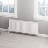 Eastbrook Type 22 400mm High Gloss White Compact Panel Radiator 1100mm