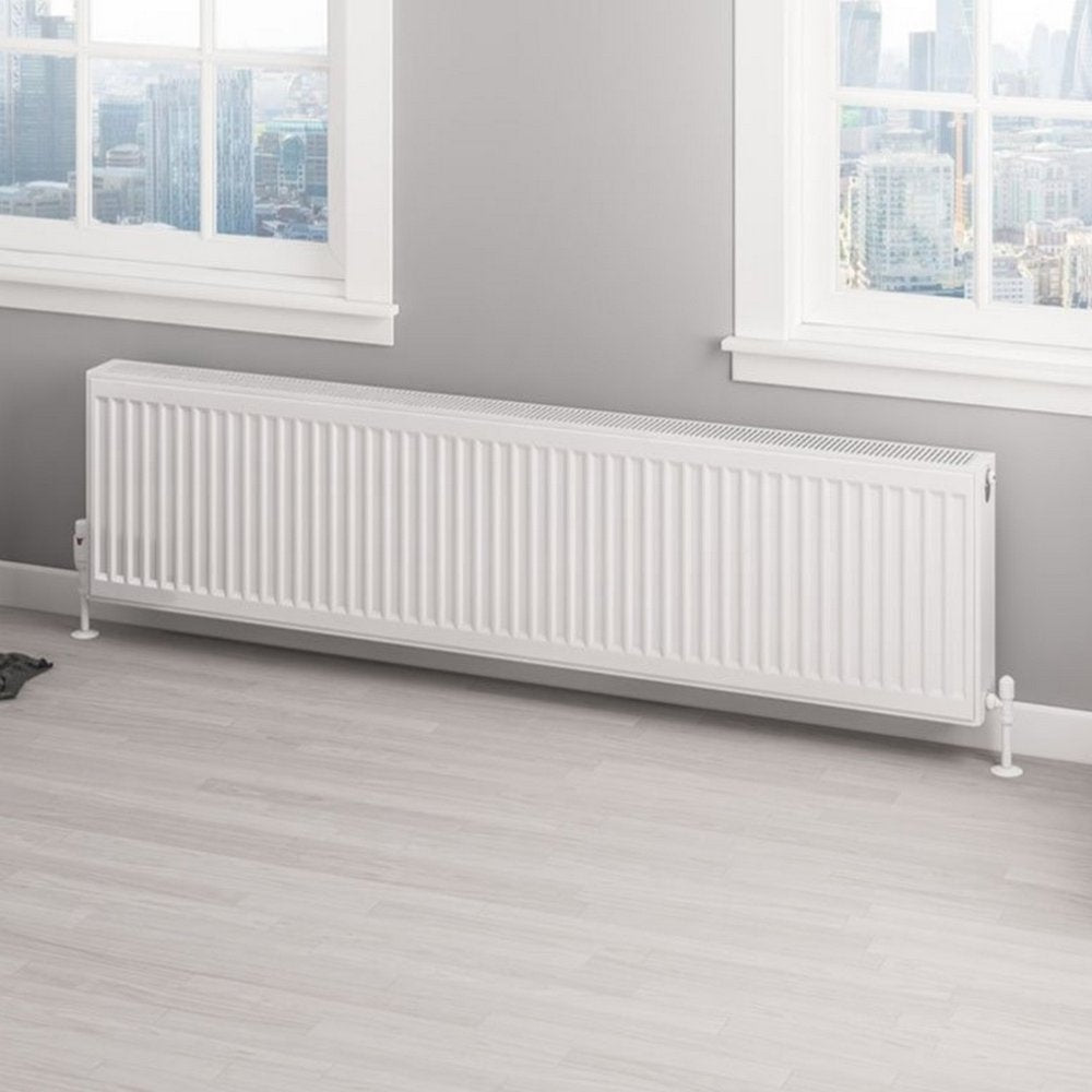 Eastbrook Type 22 400mm High Gloss White Compact Panel Radiator 1600mm