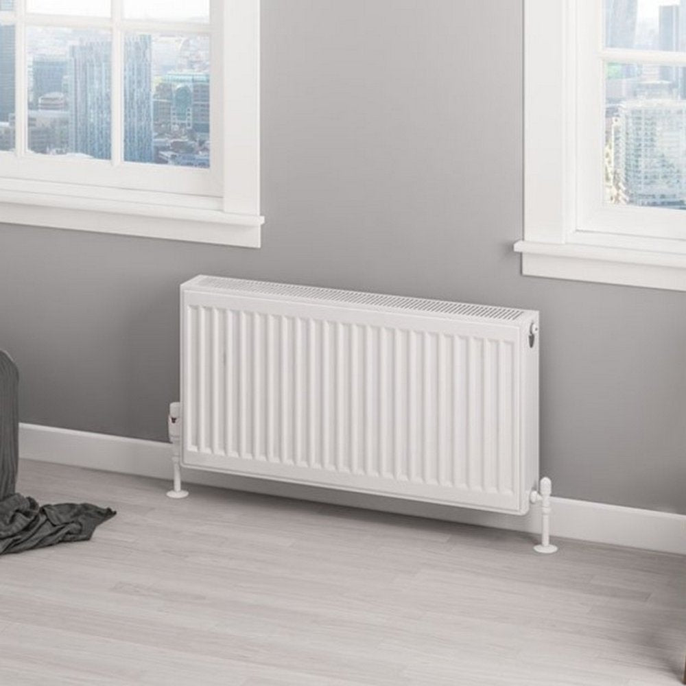 Eastbrook Type 22 400mm High Gloss White Compact Panel Radiator 800mm