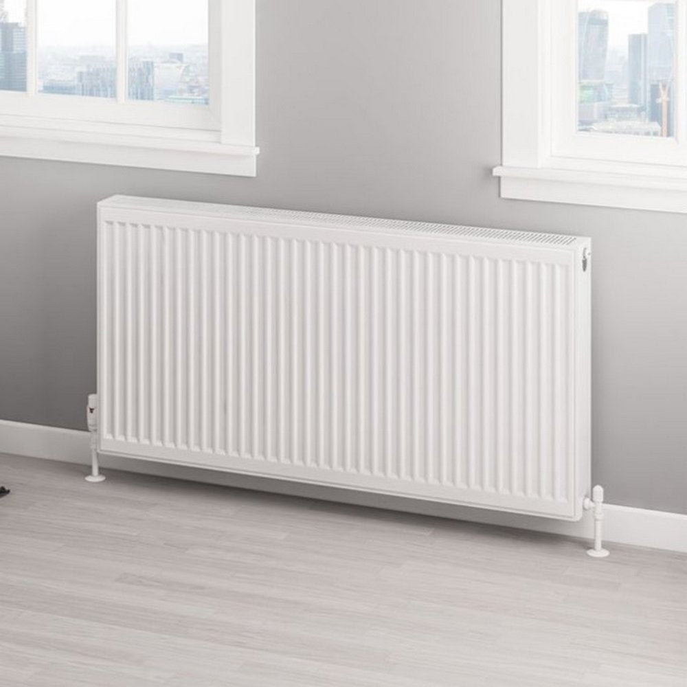 Eastbrook Type 22 600mm High Gloss White Compact Panel Radiator 1200mm