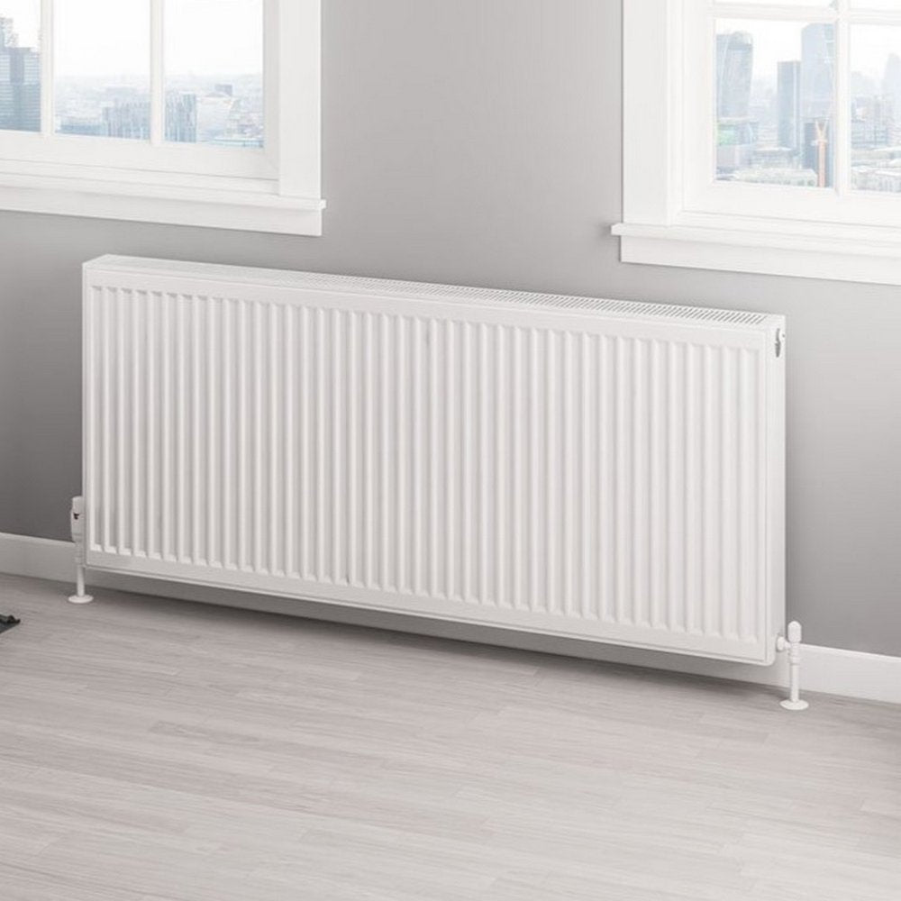 Eastbrook Type 22 600mm High Gloss White Compact Panel Radiator  1400mm