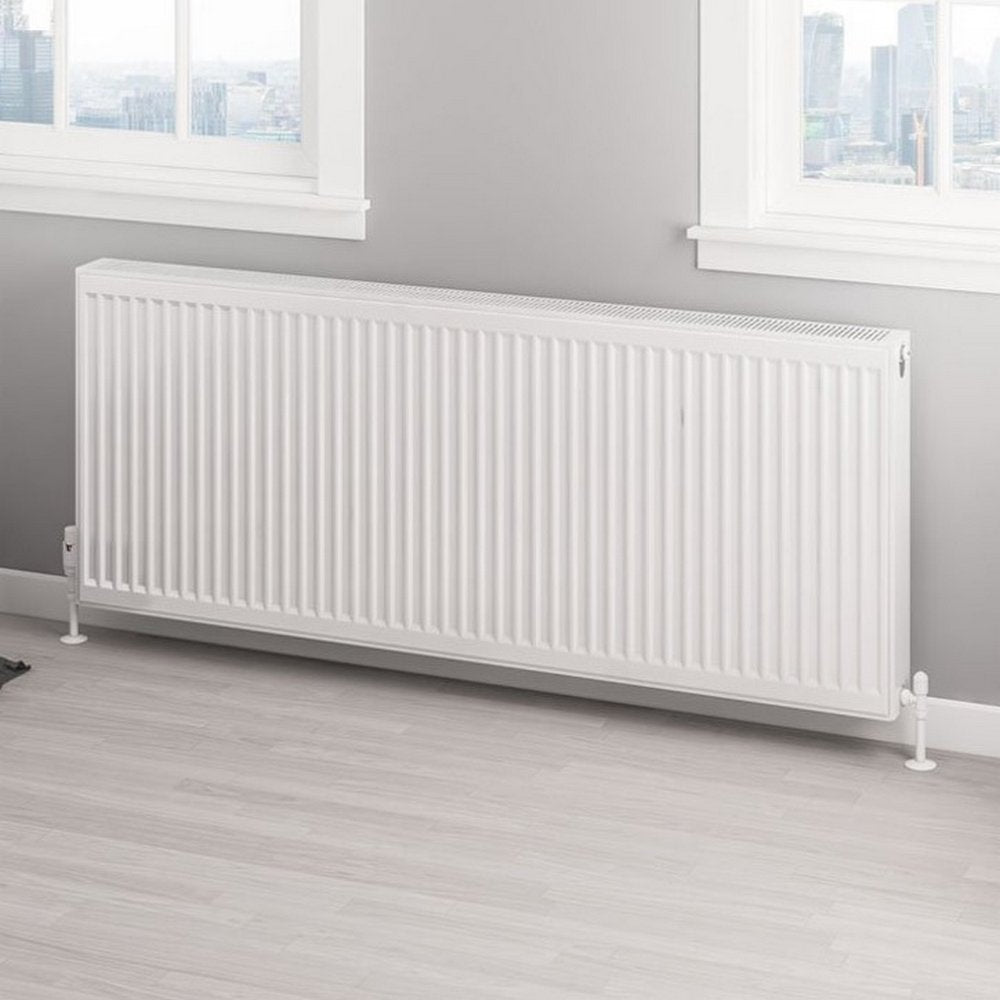 Eastbrook Type 22 600mm High Gloss White Compact Panel Radiator  1500mm