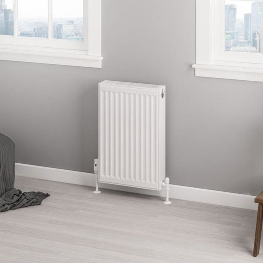 Eastbrook Type 22 600mm High Gloss White Compact Panel Radiator 400mm