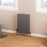 Eastbrook Type 22 600mm High Matt Anthracite Compact Panel Radiator 400mm