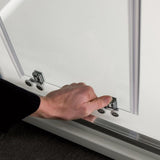 Eastbrook Vantage 2000 Brushed Brass Offset Quadrant Shower Enclosure