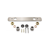 Easy Kit Bar Valve Fixing Plate in Brushed Nickel
