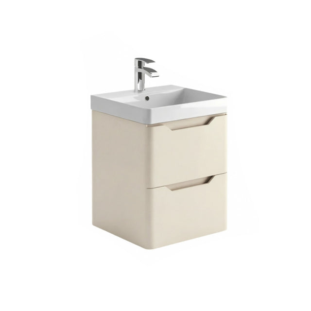 Ella 500mm Stone Wall Mounted Vanity Unit with Basin