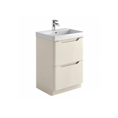 Ella 600mm Stone Floorstanding Vanity Unit with Basin
