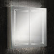 HIB Edge 80 Double Door Steam Free LED Illuminated Cabinet