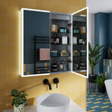 HIB Sound 60 LED Bathroom Bluetooth Speaker Cabinet Open