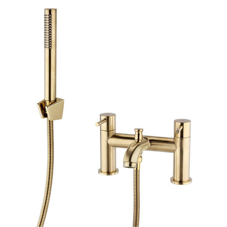 Kartel Ottone Bath Shower Mixer in Brushed Brass