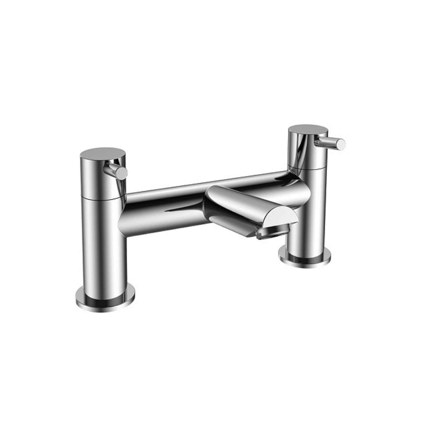 Kartell Aztec Bath Filler in Chrome