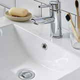 Kartell Aztec Mono Basin Mixer with Waste in Chrome lifestyle