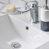 Kartell Culture Mono Basin Mixer with Waste in Chrome lifestyle