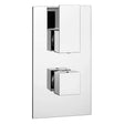 Kartell Element Concealed Thermostatic Shower Valve with Diverter in Chrome
