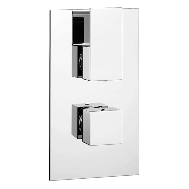 Kartell Element Concealed Thermostatic Shower Valve with Diverter in Chrome