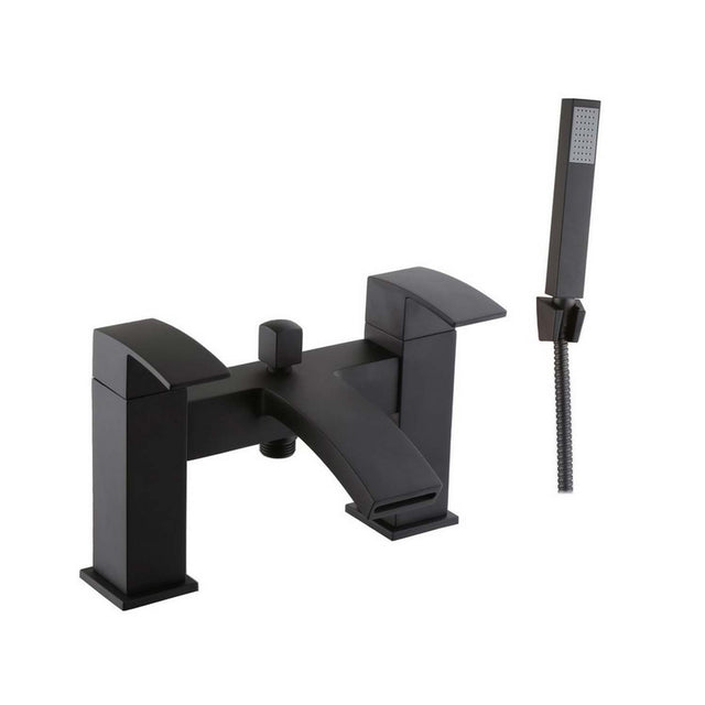 Kartell Fiuto Nero Bath Shower Mixer in Matt Black