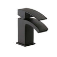 Kartell Fiuto Nero Mono Basin Mixer with Click Waste in Matt Black
