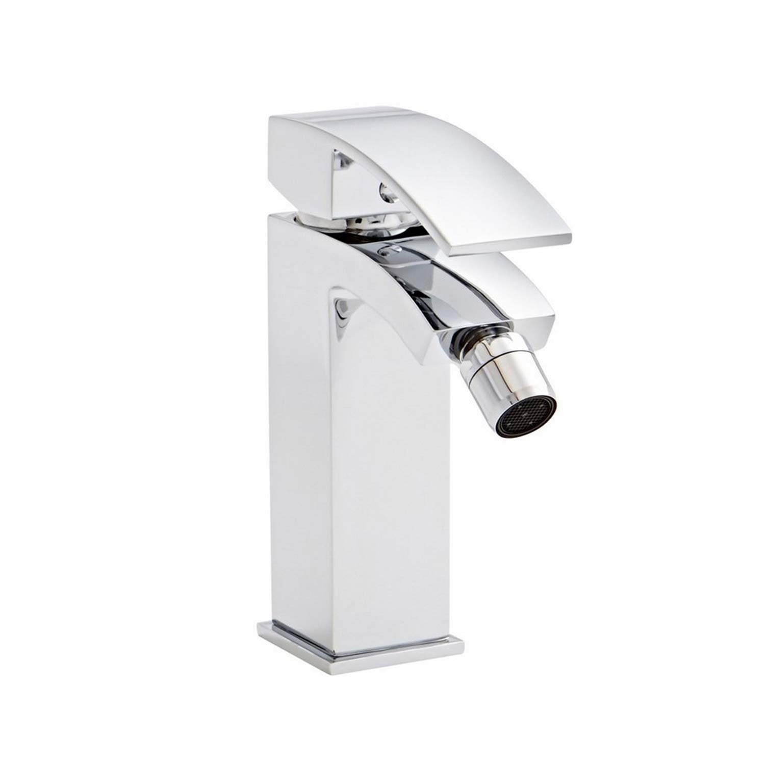Kartell Flair Mono Bidet Mixer with Pup Up Waste in Chrome