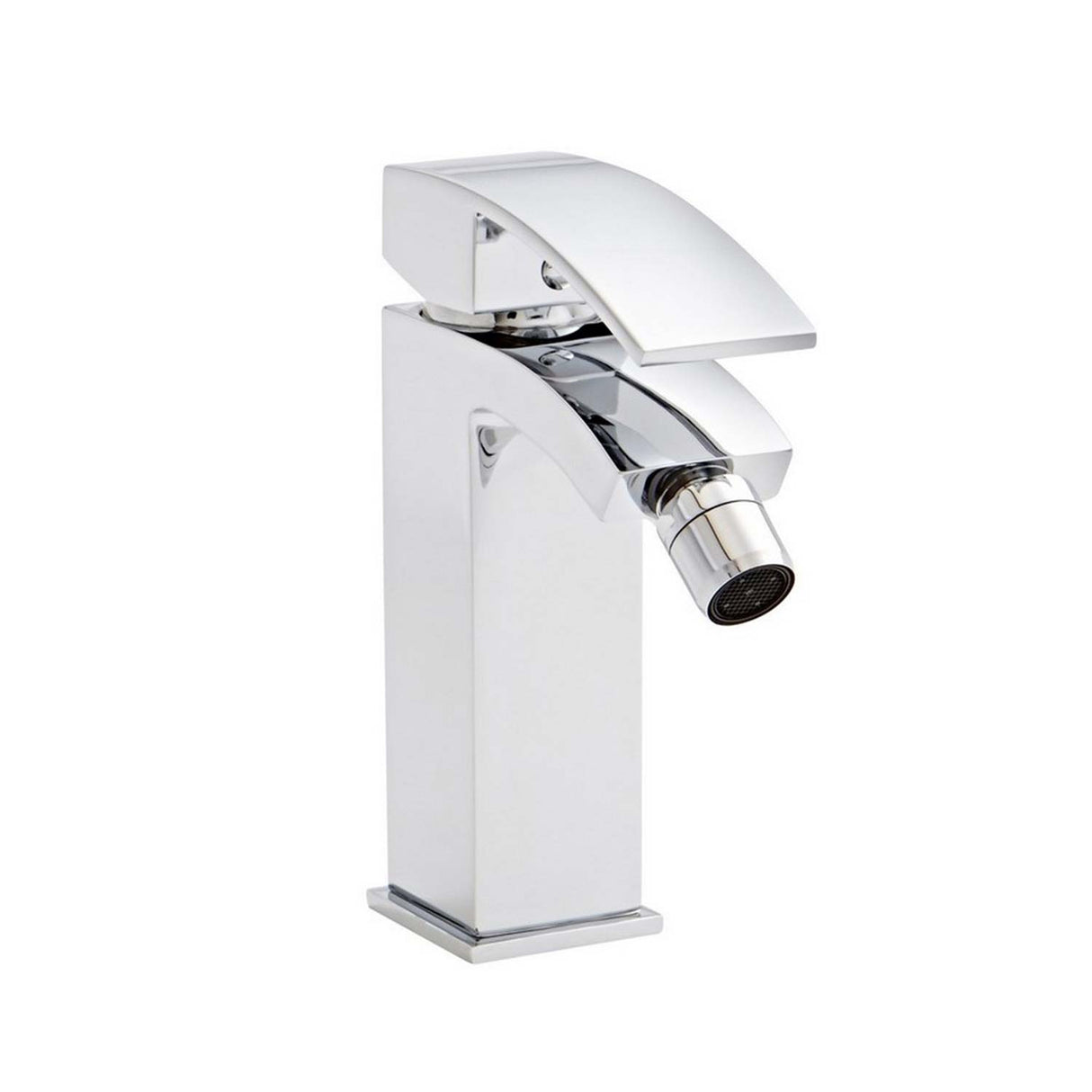Kartell Flair Mono Bidet Mixer with Pup Up Waste in Chrome