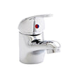Kartell G4k Mono Basin Mixer with Click Waste in Chrome