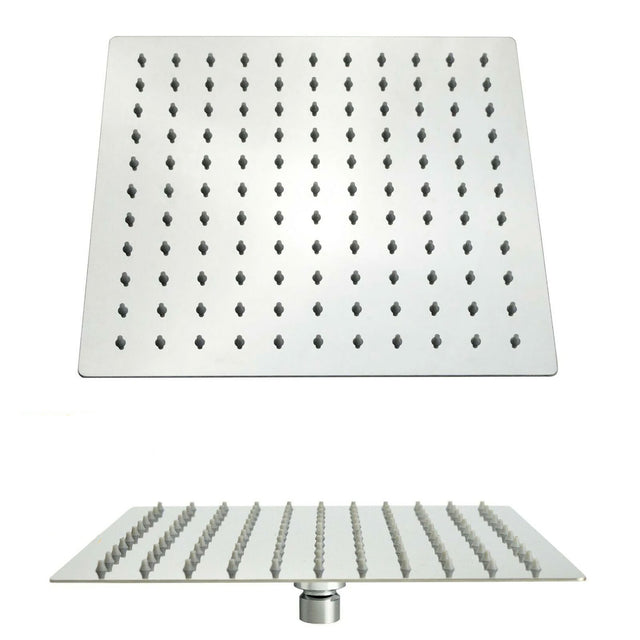 Kartell KVIT 200mm Square Shower Head in Chrome