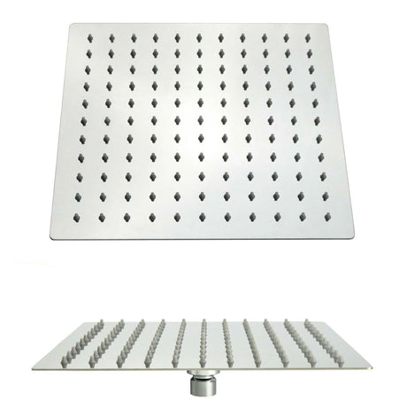Kartell KVIT 250mm Square Shower Head in Chrome