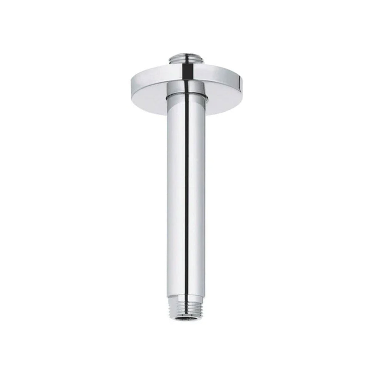 Kartell KVIT Round Ceiling Mounted Shower Arm in Chrome