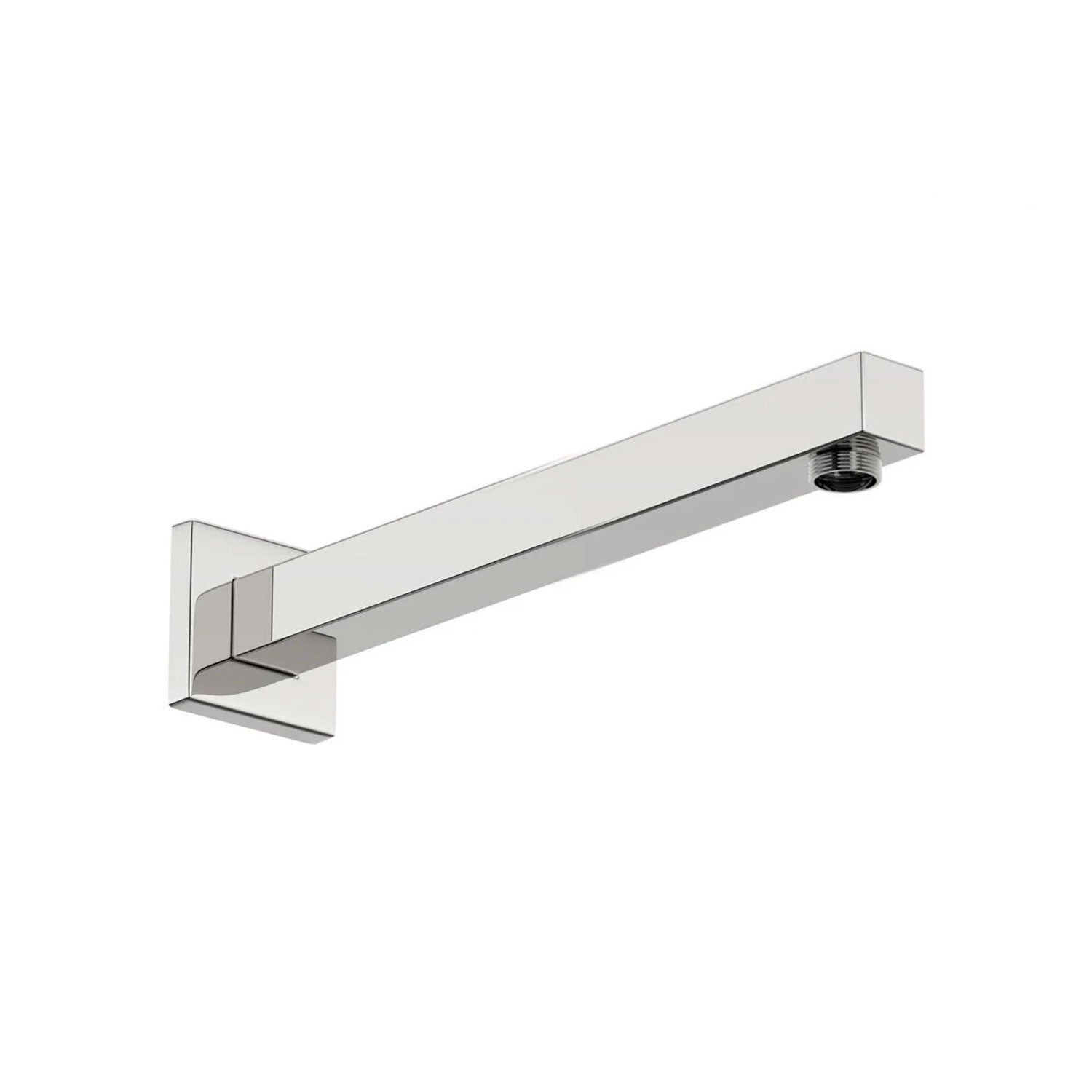 Kartell KVIT Square Wall Mounted Shower Arm in Chrome