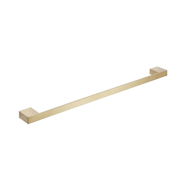 Kartell K Vit Premium Single Towel Rail in Brushed Brass