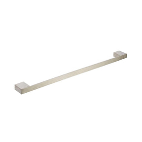 Kartell K Vit Premium Single Towel Rail in Brushed Nickel