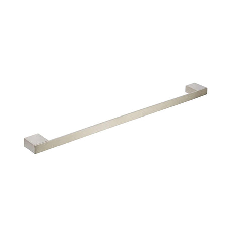 Kartell K Vit Premium Single Towel Rail in Brushed Nickel
