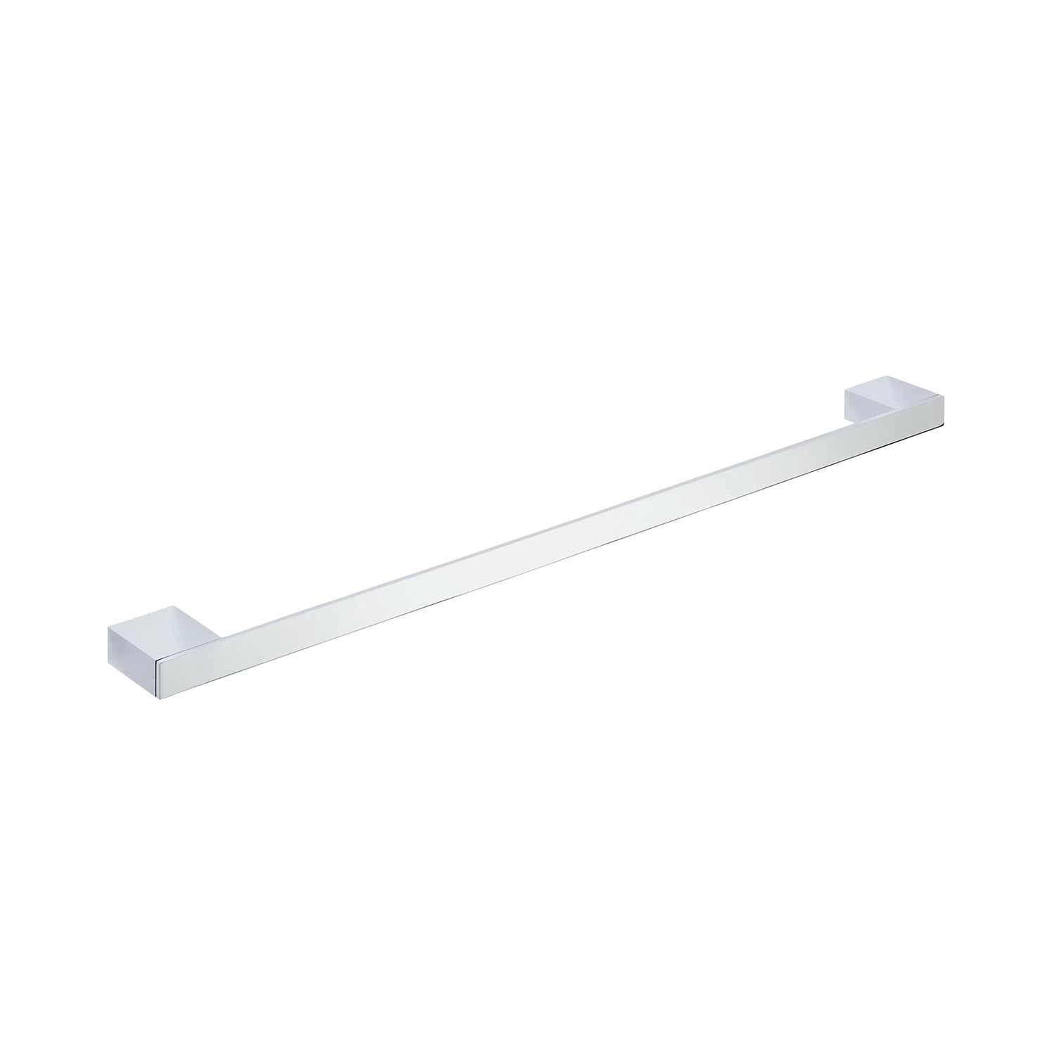 Kartell K Vit Premium Single Towel Rail in Chrome