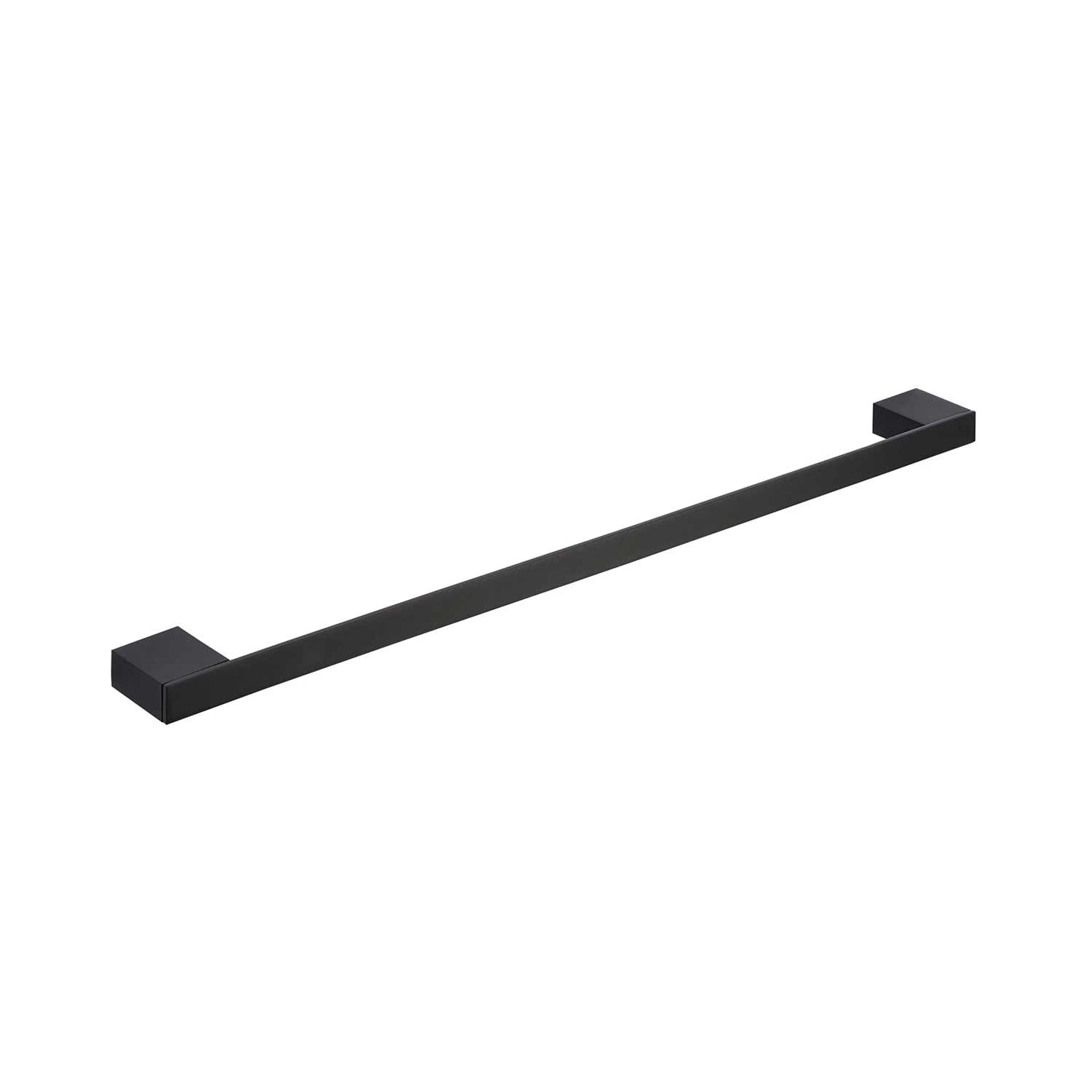 Kartell K Vit Premium Single Towel Rail in Matt Black