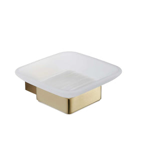 Kartell K Vit Premium Soap Dish Holder in Brushed Brass