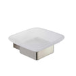 Kartell K Vit Premium Soap Dish Holder in Brushed Nickel