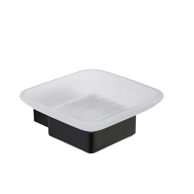 Kartell K Vit Premium Soap Dish Holder in Matt Black