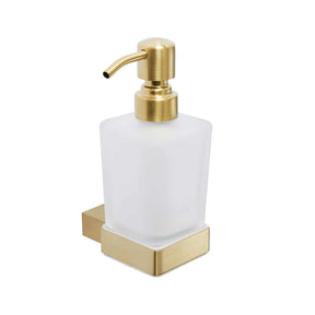 Kartell K Vit Premium Soap Dispenser in Brushed Brass