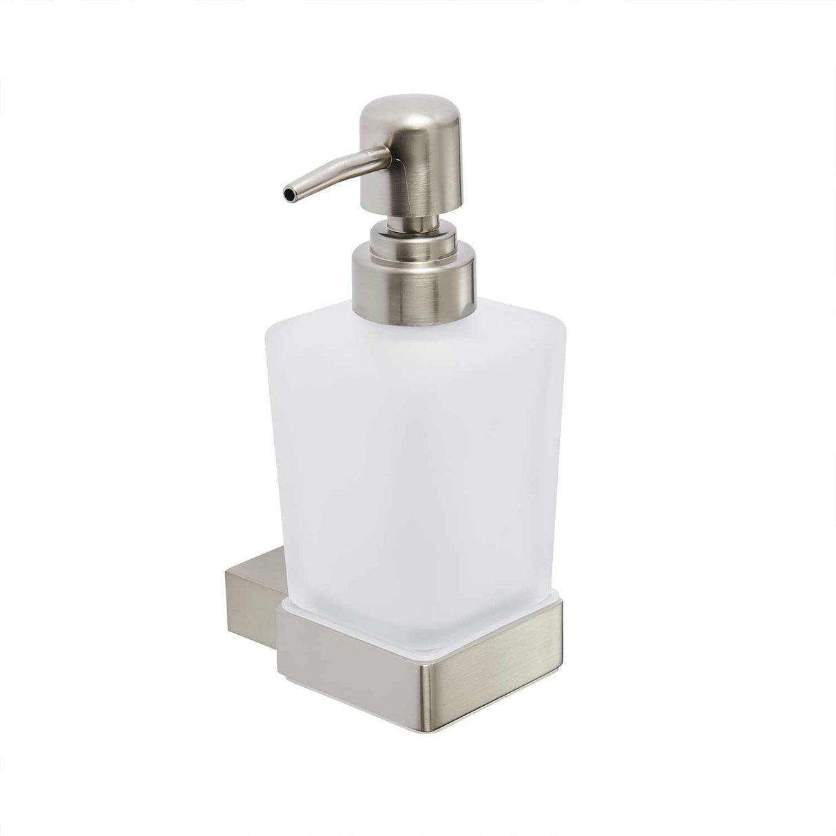 Kartell K Vit Premium Soap Dispenser in Brushed Nickel