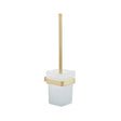 Kartell K Vit Premium Toilet Brush Set in Brushed Brass
