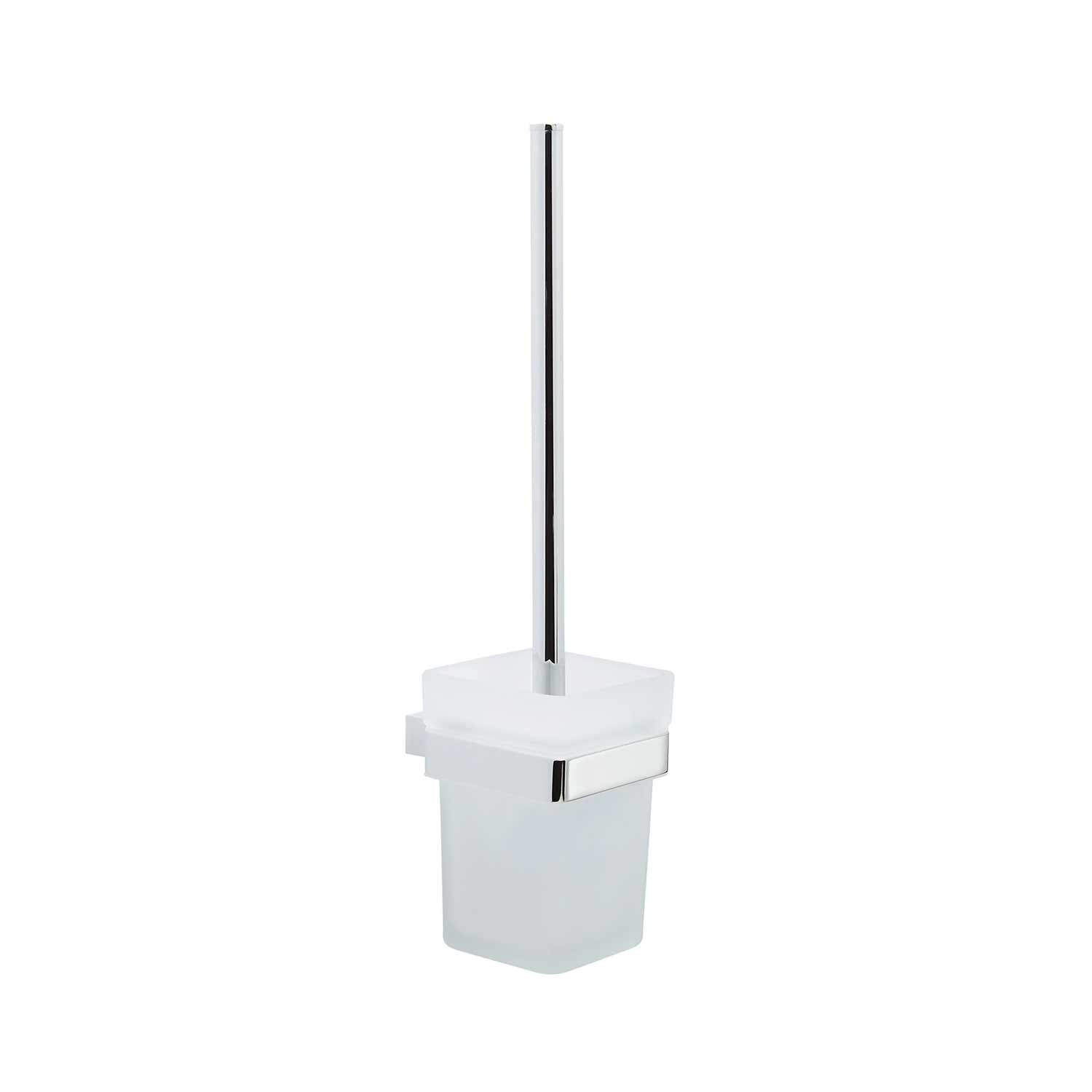 Kartell K Vit Premium Toilet Brush Set in Chrome