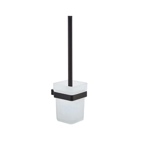Kartell K Vit Premium Toilet Brush Set in Matt Black