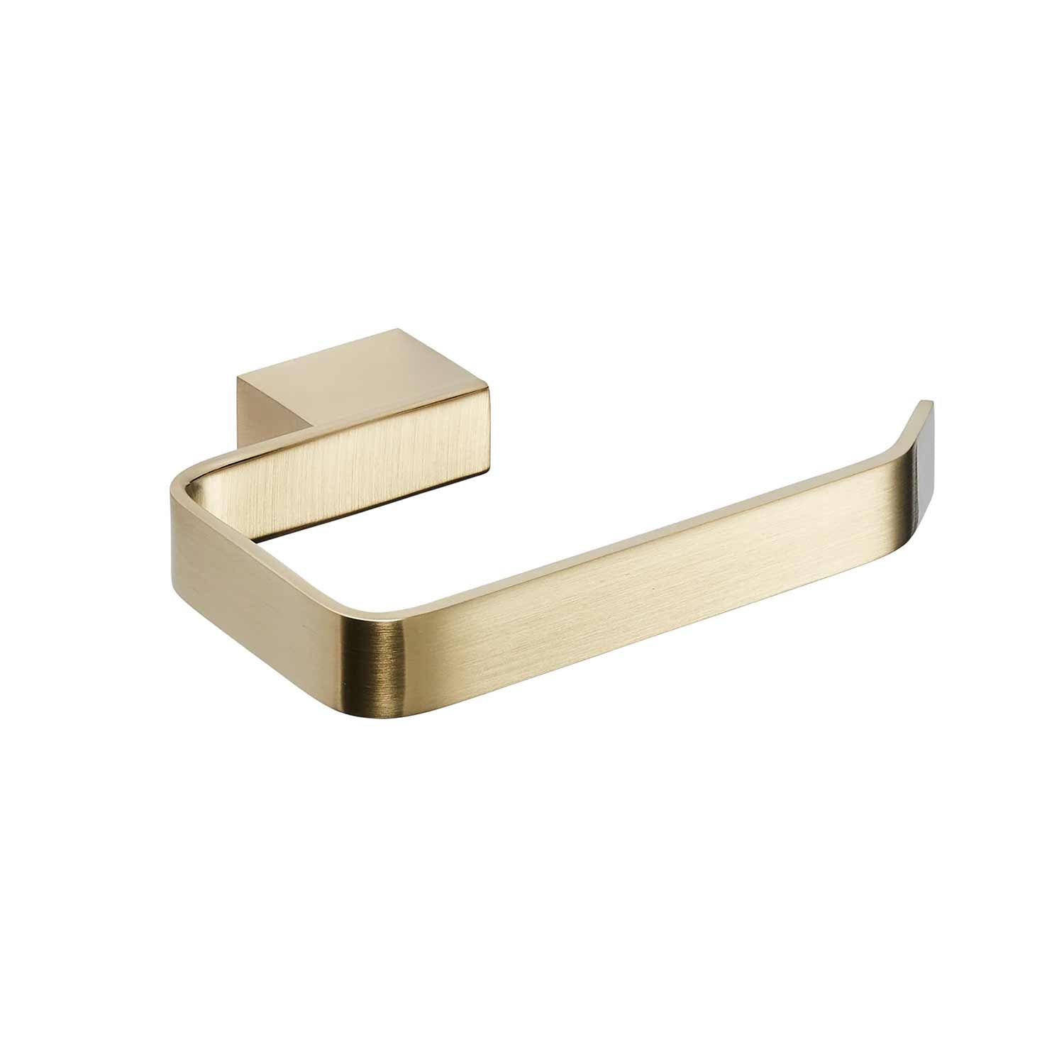 Kartell K Vit Premium Toilet Roll Holder in Brushed Brass