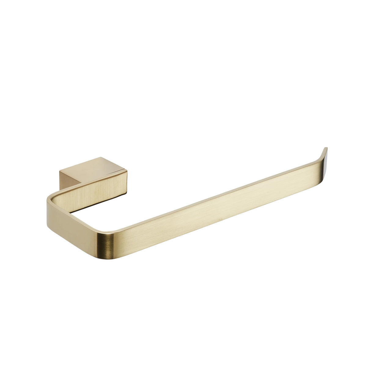 Kartell K Vit Premium Towel Ring in Brushed Brass