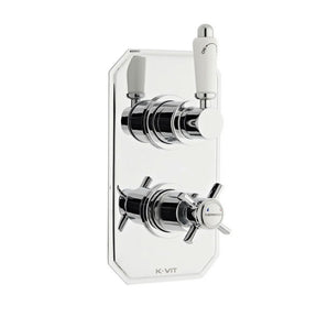 Kartell Klassique Concealed Thermostatic Shower Valve in Chrome