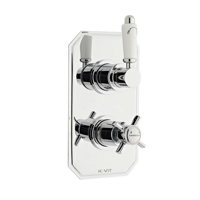 Kartell Klassique Concealed Thermostatic Shower Valve in Chrome