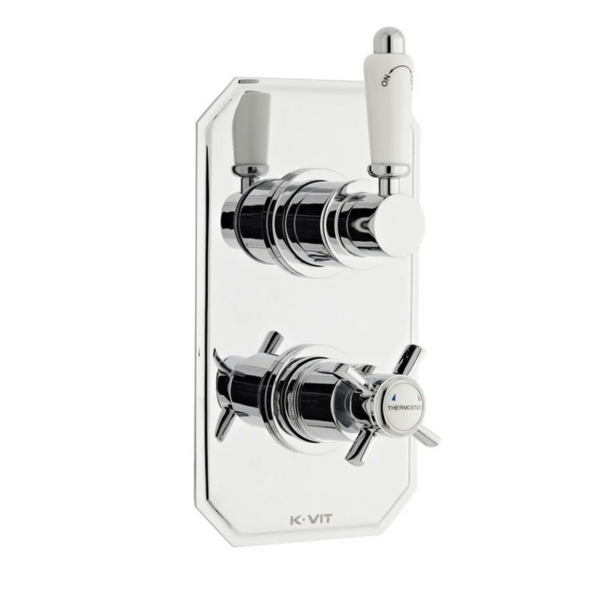 Kartell Klassique Concealed Thermostatic Shower Valve with Diverter in Chrome