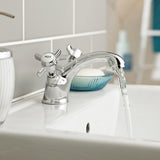 Kartell Klassique Mono Basin Mixer with Click Waste in Chrome lifestyle